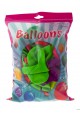Ballons fluo 100 pieces 