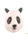 masque de panda integral en latex