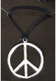 Hippie collier peace 