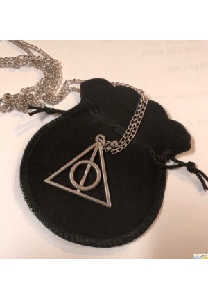 Collier Harry Potter collier relique de la mort