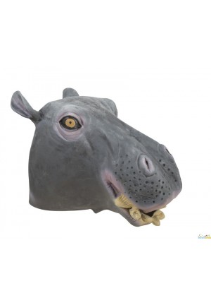 masque integral d'hippopotame