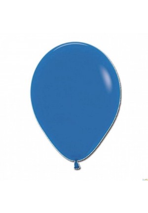 12 ballons 30 cm bleu