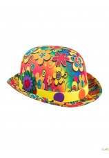 Chapeau power flower - hippie 