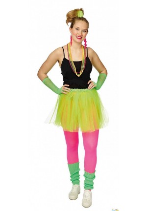 tutu en thul vert fluo