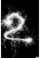 sparkler chiffre 2