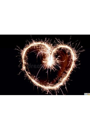 sparkler coeur