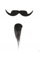 moustache et bouc de mousquetaire