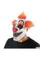 masque en latex de clown orange