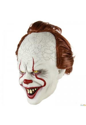 Masque clown IT integral en latex