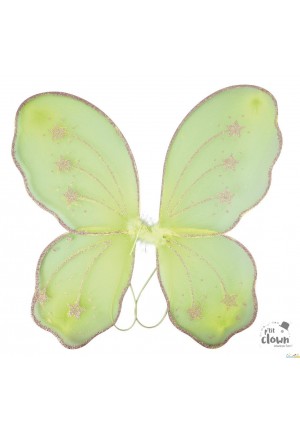 Ailes de papillon - fée vert - clochete