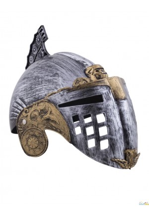 casque de chevalier avec visiere