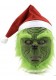 masque Grinch avec bonnet