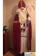 Costume complet de Saint Nicolas avec crosse