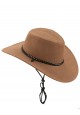 chapeau cow boy beige