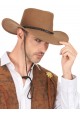 chapeau cow boy beige