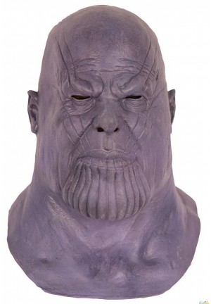 masque en latex homme mauve thanos
