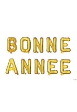 ballons bonne année or