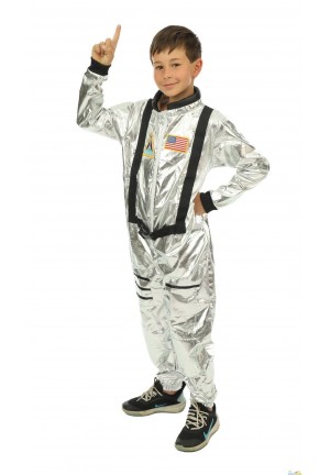 astronaute argenté
