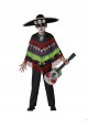 poncho dia de los muertos