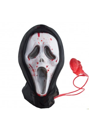 Masque de scream + sang
