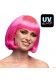 perruque charleston rose fluo
