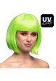 perruque charleston vert fluo