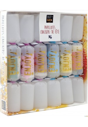 6 crackers assortis