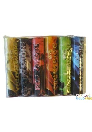 6x tubes fumig&egrave;ne assortis