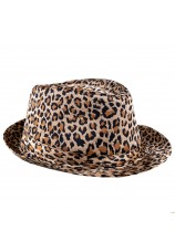 chapeau leopard