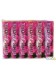 6x tubes fumigène roses